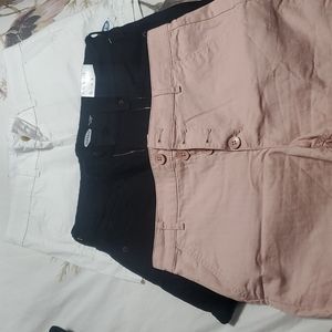 3 pairs of Old Navy Shorts, size 6.